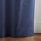 Threadmade Home Matine Solid Tab Top Indoor/Outdoor Window Curtain, Blue - 52"W x 95"L